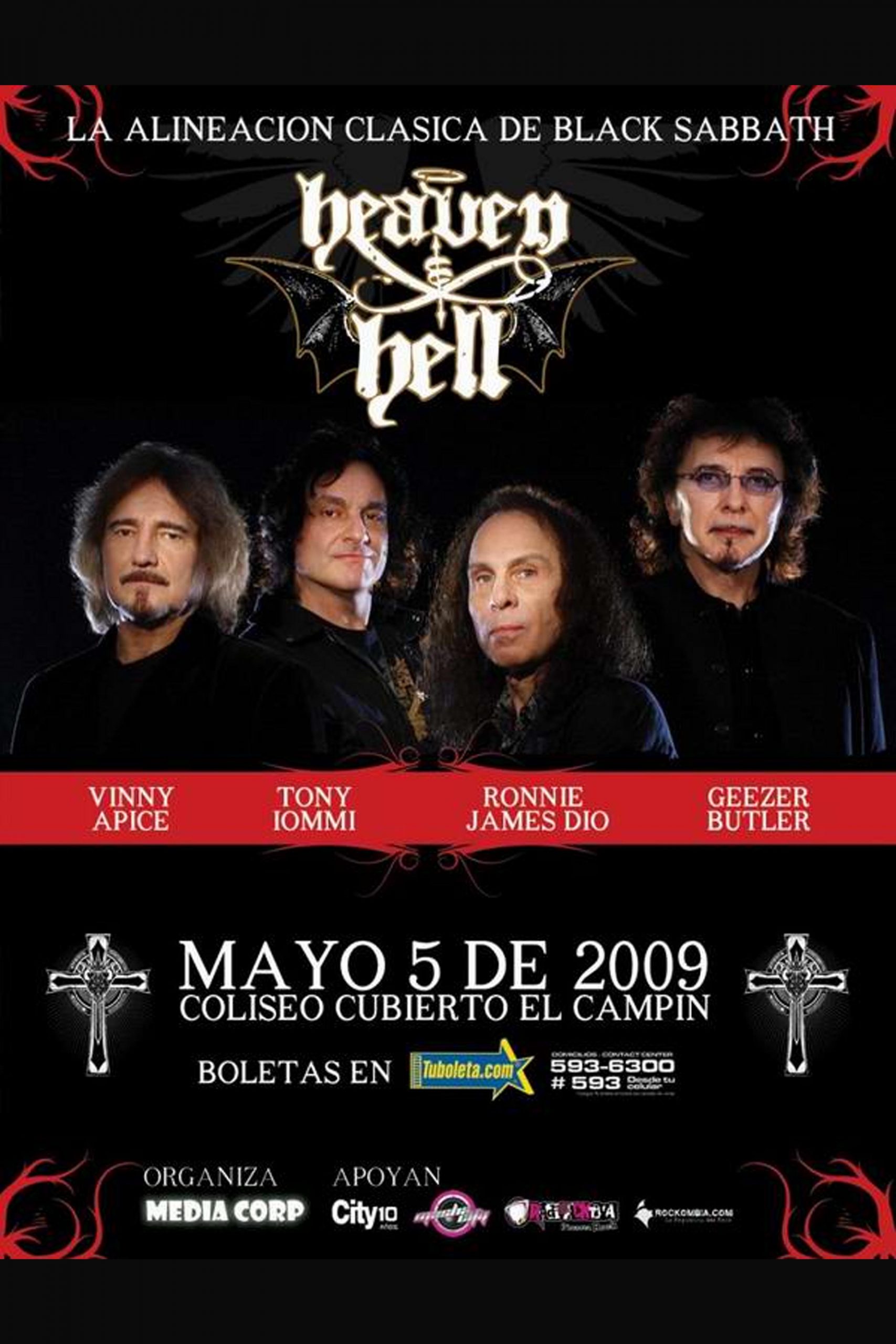 Heaven and Hell en Bogotá 2009